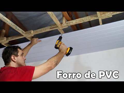 Veja como instalar Forro de PVC Fácil em Casa - Dicas do Fernando