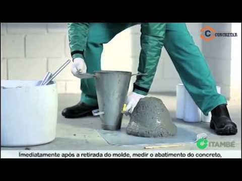 Ensaio de Abatimento em Concreto (Slump Test)