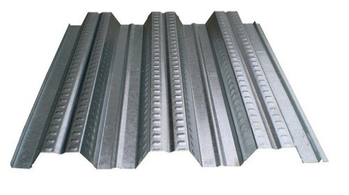 Forma e Armadura da Laje Steel Deck